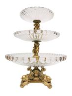 Étagère - Brons, Glas, Kristal, Antiek en Kunst