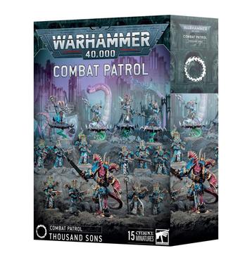 Thousand Sons Combat Patrol (Warhammer 40.000 nieuw) beschikbaar voor biedingen