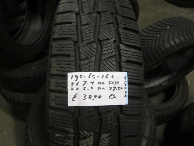 195 65 16 C Michelin Agilis Alpin winter bestelwagen banden, Auto-onderdelen, Banden en Velgen, 16 inch, Winterbanden, 195 mm