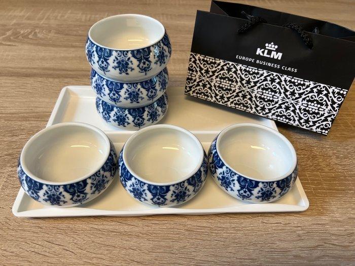Marcel Wanders - Set kommen - Porselein - Zes KLM business, Antiek en Kunst, Antiek | Meubels | Tafels
