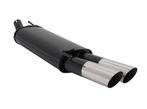 Novus sportuitlaat Vw Golf 3 Golf 4 Cabrio 2x76mm MS, Auto-onderdelen, Uitlaatsystemen, Verzenden, Nieuw