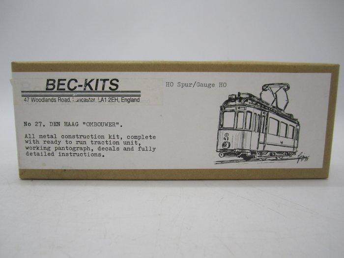 BEC-Kits H0 - 27 - Modeltram (1) - Den Haag Ombouwer - HTM, Hobby en Vrije tijd, Modeltreinen | H0