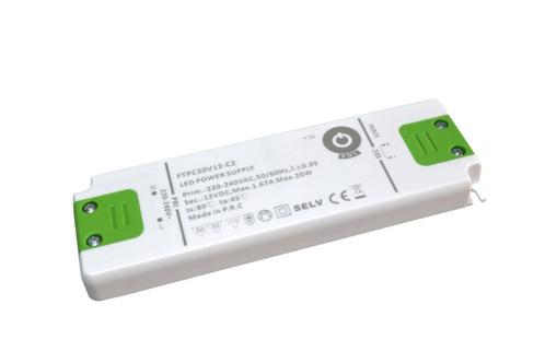 Ledvoeding - 12 volt - 1,67 ampère - 20 watt, Hobby en Vrije tijd, Elektronica-componenten, Verzenden