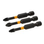 Triton Pozidriv Impact Schroefbits - PZ2 - 50 mm - Set va..., Doe-het-zelf en Verbouw, Gereedschap | Boormachines, Ophalen of Verzenden
