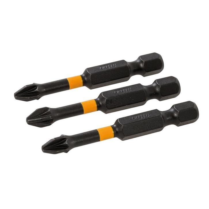 Triton Pozidriv Impact Schroefbits - PZ2 - 50 mm - Set va..., Doe-het-zelf en Verbouw, Gereedschap | Boormachines, Nieuw, Ophalen of Verzenden