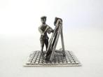 C.A. Stout, Rotterdam - Miniatuur beeldje - Slager - .835, Antiek en Kunst