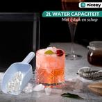 Niceey IJsblokjesmachine - Ijsblokjes - 2L Watercapaciteit -, Verzenden, Nieuw