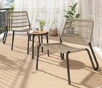 3-delige Bistroset – Touwstoelen & Tafel van Acaciahout, Tuin en Terras, Tuinsets en Loungesets, Verzenden, Nieuw