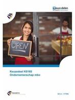 Keuzedeel K0165 Ondernemerschap mbo folio vers 9789072986740, Boeken, Zo goed als nieuw