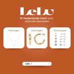 Lelu Oorringen - Goudenkleurig - Oorbellen Dames - Ronde, Sieraden, Tassen en Uiterlijk, Oorbellen, Ophalen of Verzenden, Zo goed als nieuw