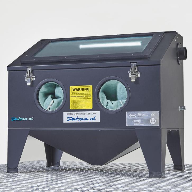 Datona Straalcabine 175 liter - Datona - Zwart, Doe-het-zelf en Verbouw, Overige Doe-het-zelf en Verbouw, Nieuw, Ophalen of Verzenden
