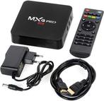 MXQ PRO android 12 tv box iptv mediaspeler 4K 1/8GB -2024-, Audio, Tv en Foto, Mediaspelers, Verzenden, Nieuw