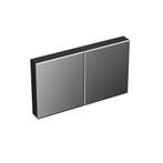 Spiegelkast Forzalaqua Uni 120x68.5x12.5 Cm 2 Deuren, Huis en Inrichting, Badkamer | Badkamermeubels, Ophalen of Verzenden, Nieuw