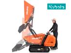 DELEKS® M8000 Rupsdumper Dumper | KUBOTA Diesel | E-start, Zakelijke goederen, Machines en Bouw | Tuin, Park en Bosbouw, Ophalen of Verzenden