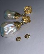 Zonder Minimumprijs - Oorbellen Zilver - pareloorbellen met, Sieraden, Tassen en Uiterlijk, Oorbellen, Nieuw