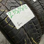 2 x Pirelli 235-55-18 Winterbanden 6mm, 18 inch, Gebruikt, 235 mm, Band(en)
