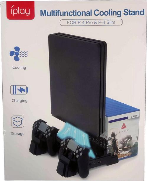 iPlay Multifunctional Charging & Cooling Stand for PS4, Spelcomputers en Games, Spelcomputers | Sony PlayStation Consoles | Accessoires
