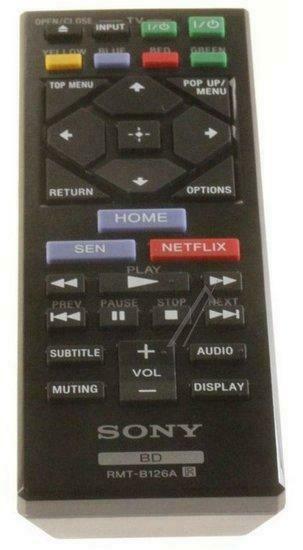 Sony RMT-B126A afstandsbediening, Audio, Tv en Foto, Afstandsbedieningen, Verzenden