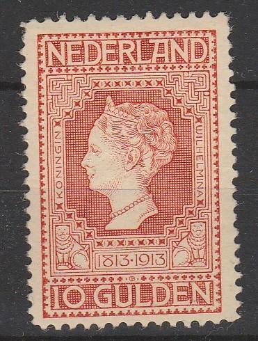 Postzegel  Nederland 1913  Jubileum NR.101  (1623), Postzegels en Munten, Postzegels | Nederland, Postfris, T/m 1940, Verzenden