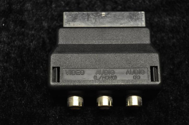 Scartdapter Zwart, Spelcomputers en Games, Spelcomputers | Nintendo Consoles | Accessoires, Verzenden