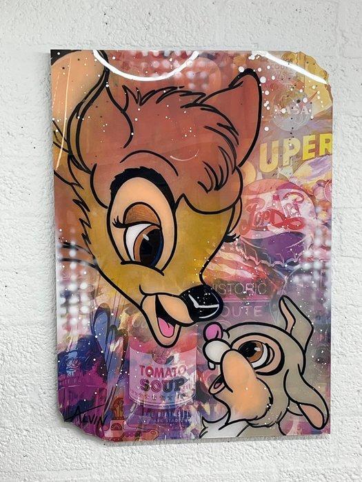 Alvin Silvrants - Bambi and Thumper - High Gloss cutting, Verzamelen, Film en Tv