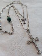 Zonder Minimumprijs - Halsketting Zilver Parel, Sieraden, Tassen en Uiterlijk, Kettingen, Nieuw