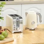 Waterkoker- En Broodrooster-set, 2200W, 7 Bruiningsniveaus,, Verzenden, Nieuw