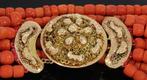 Ketting - 14 karaat Geel goud Bloedkoraal - Koraal -, Sieraden, Tassen en Uiterlijk, Antieke sieraden