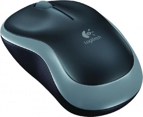 Draadloze Muis - Grijs Logitech M185 (Elektronica), Computers en Software, Toetsenborden, Nieuw, Verzenden
