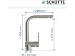 SCHÜTTE London Design Keukenkraan - Mengkraan - Draaibare, Verzenden, Zo goed als nieuw