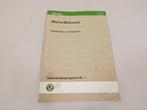 SKODA Zelfstudieprogramma #1 Mono-Motronic (Duitse taal), Auto diversen, Handleidingen en Instructieboekjes, Verzenden