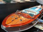 Riva Aquarama 53 cm modelisme bois maquette 1:14 - Halfmodel, Nieuw