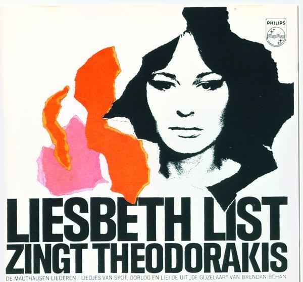 cd - Liesbeth List - Liesbeth List Zingt Theodorakis, Cd's en Dvd's, Cd's | Overige Cd's, Zo goed als nieuw, Verzenden