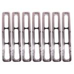 Rugged Ridge Grille Inserts Chrome 87-95 Jeep Wrangler YJ, Auto-onderdelen, Ophalen of Verzenden, Nieuw