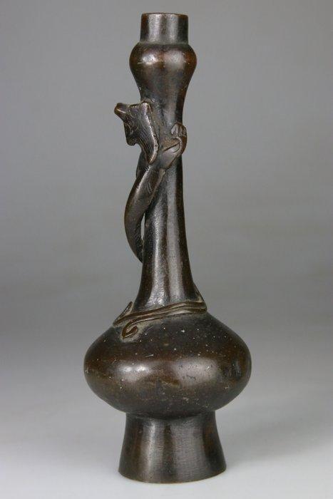 Archaïsche vaas - Draak - Brons - China - Ming-dynastie -, Antiek en Kunst, Antiek | Overige Antiek