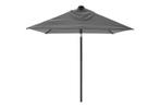 Madison Triangle stokparasol - 210x130 cm. grey, Verzenden, Nieuw, Stokparasol, Kantelbaar