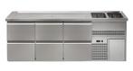 GGM Gastro | Biertoog Premium PLUS - 2500x700mm - 6 laden |, Verzenden, Nieuw in verpakking