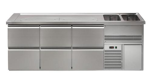 GGM Gastro | Biertoog Premium PLUS - 2500x700mm - 6 laden |, Zakelijke goederen, Horeca | Meubilair en Inrichting, Nieuw in verpakking
