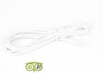 Waxkoord 1.5 mm wit 1,2 mtr., Verzenden, Nieuw