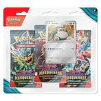 Pokémon Twilight Masquerade 3-pack Blister | Snorlax, Hobby en Vrije tijd, Verzamelkaartspellen | Pokémon, Ophalen of Verzenden