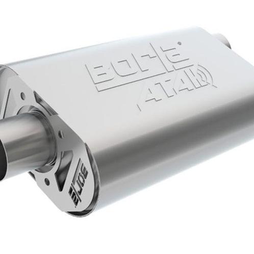 Borla CrateMuffler LS3 ATAK 2.25in Offset/Offset, Auto-onderdelen, Uitlaatsystemen, Ophalen of Verzenden