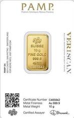 10 gram - Goud .999 - Pamp Suisse Fortuna Goldbarren in, Postzegels en Munten