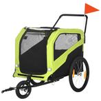 2-in-1 Hondenkar, Fietskar Voor Honden, Hondenwagen Met Refl, Verzenden, Nieuw