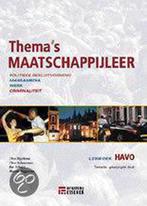 Themas maatschappijleer havo lesboek 9789076853673, Gelezen, Th. Rijpkema, Th. Rijpkema, Verzenden