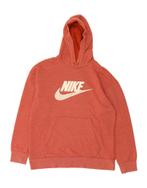 NIKE Mens Graphic Hoodie Jumper Large Orange Cotton, Kleding | Heren, Verzenden, Nieuw