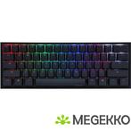 Ducky One 2 Pro Mini Gaming RGB LED Cherry Silent Red (US), Computers en Software, Toetsenborden, Verzenden, Nieuw, Ducky