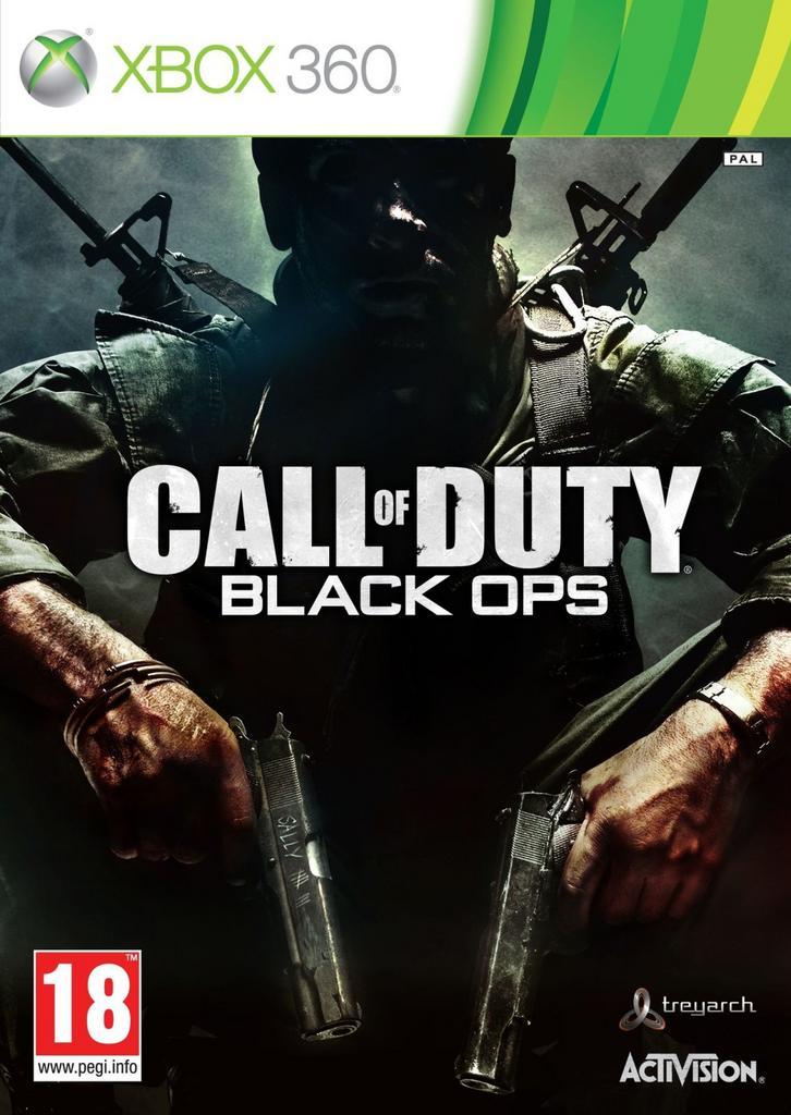 Xbox 360 Call of Duty: Black Ops, Spelcomputers en Games, Games | Xbox 360, Zo goed als nieuw, Verzenden