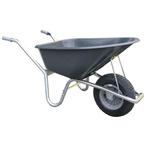 Kruiwagens Tuin Kruiwagen 85L Metaal Verzinkt (doos verpa..., Doe-het-zelf en Verbouw, Transportwagens, Ophalen of Verzenden, Nieuw