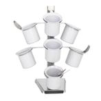 GGM Gastro | Bestekbak - met 7 vakken - Chroom | BEKG7C |, Verzenden