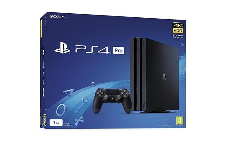Playstation 4 Pro 1TB + V2 Controller in Doos, Spelcomputers en Games, Spelcomputers | Sony PlayStation 4, Zo goed als nieuw, Ophalen of Verzenden